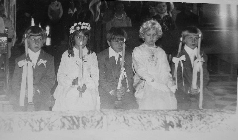 parafia polskokatolicka 1_41.jpg - Rok 1976 - 30 maj. I Komunia św.
